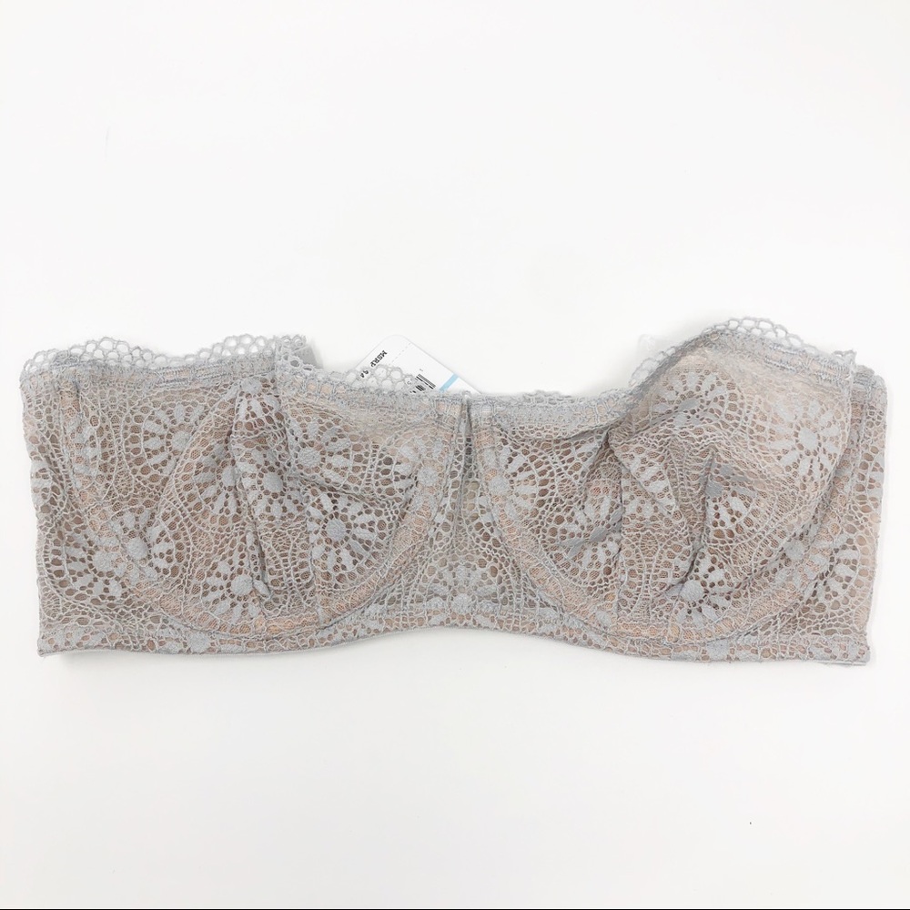 Free People Starla Underwire Demi Bra Skies 34C - Picture 4 of 9